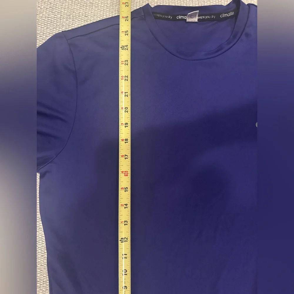 Adidas Purple Short Sleeve Tee